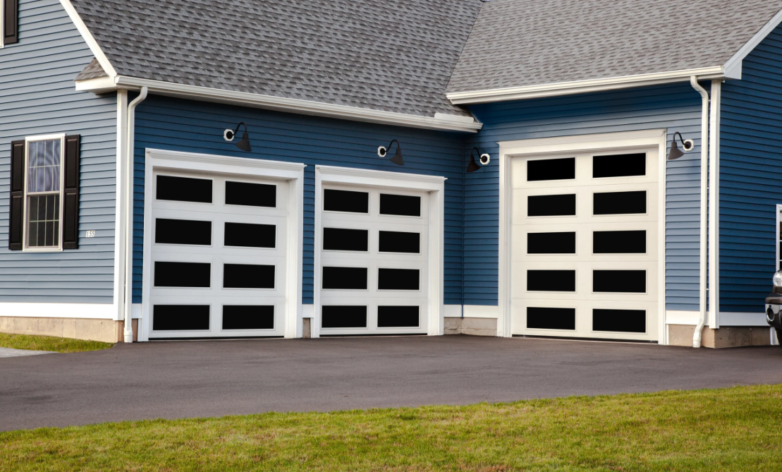 custom garage door.